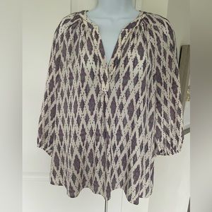 Joie size small silk blouse.